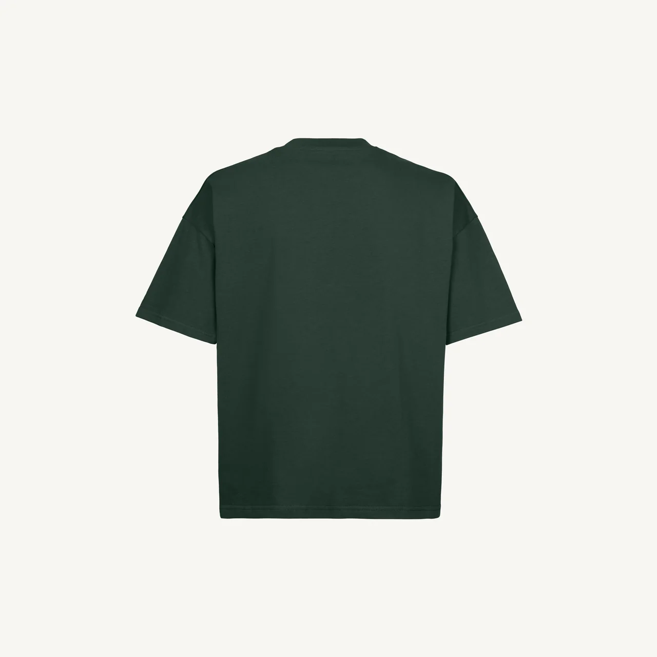 Oversized Tee — Forest back